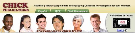 Everyone loves Chick tracts!